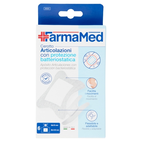 FarmaMed Cerotto Articolazioni con protezione batteriostatica 6 pz